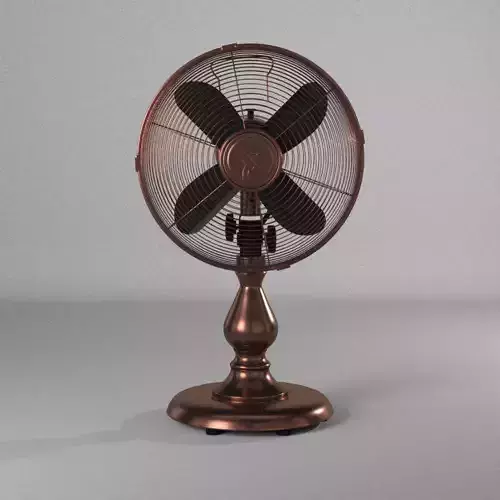 antique fan 3D model