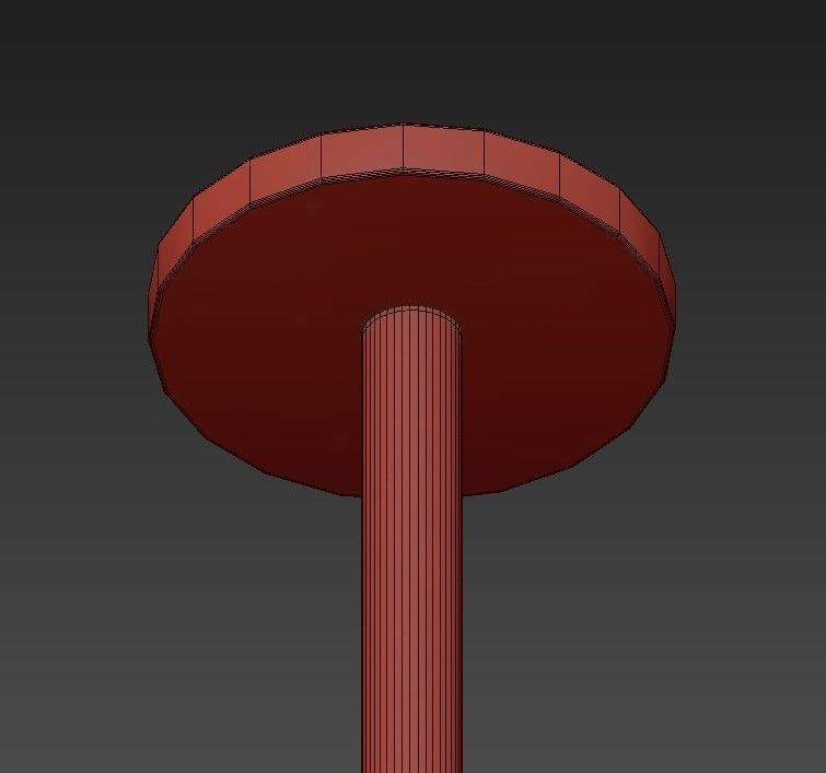 Kare Design Lampa 3D model_4