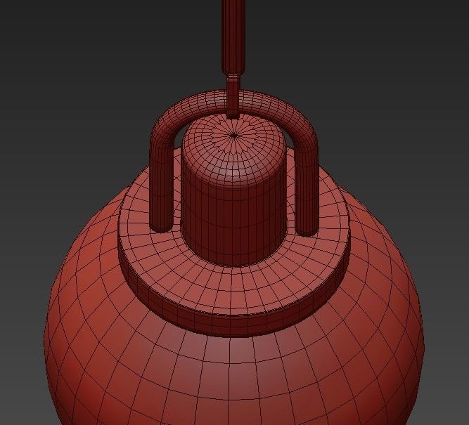 Kare Design Lampa 3D model_6