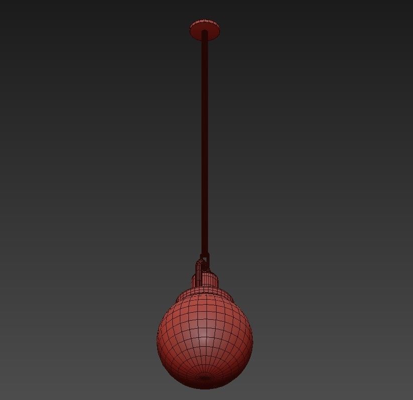 Kare Design Lampa 3D model_3