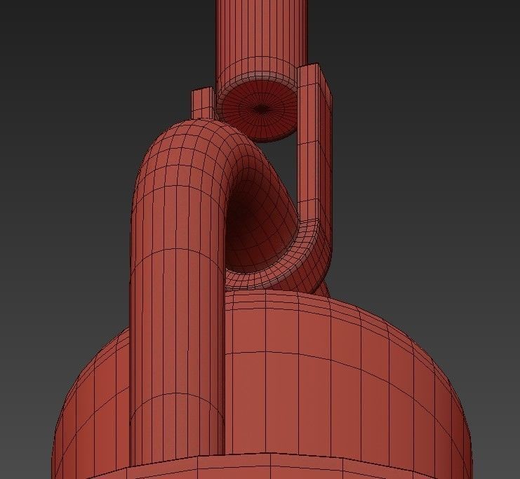 Kare Design Lampa 3D model_7