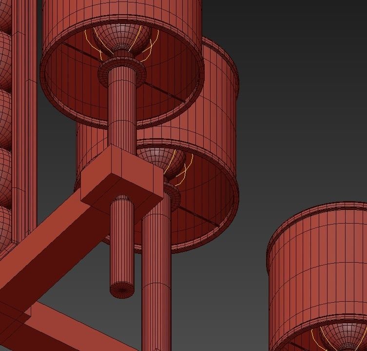 Lampa CELESTIA 3D model_5