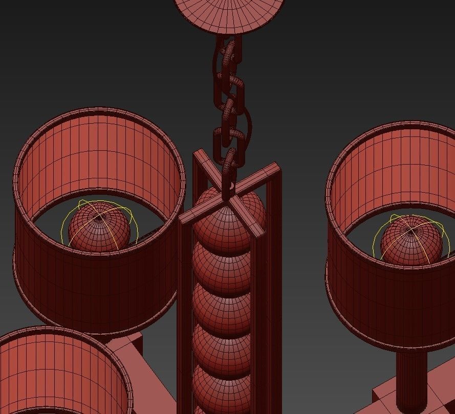 Lampa CELESTIA 3D model_6