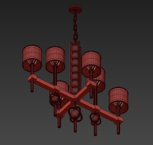 Lampa CELESTIA 3D model_2