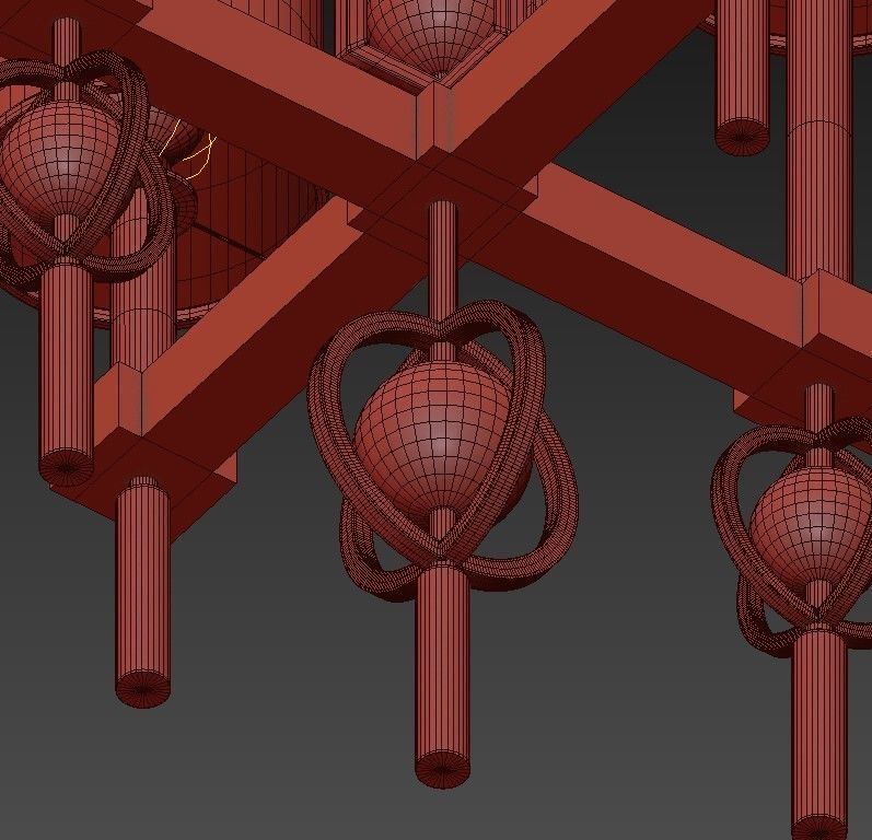 Lampa CELESTIA 3D model_8