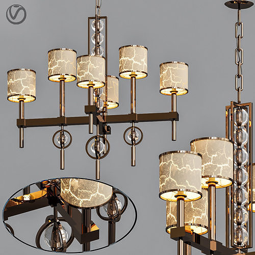 Lampa CELESTIA 3D model