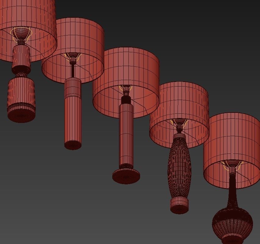 Heathfield addison table lamp 3D model_3