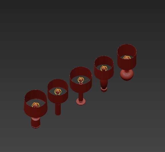 Heathfield addison table lamp 3D model_4