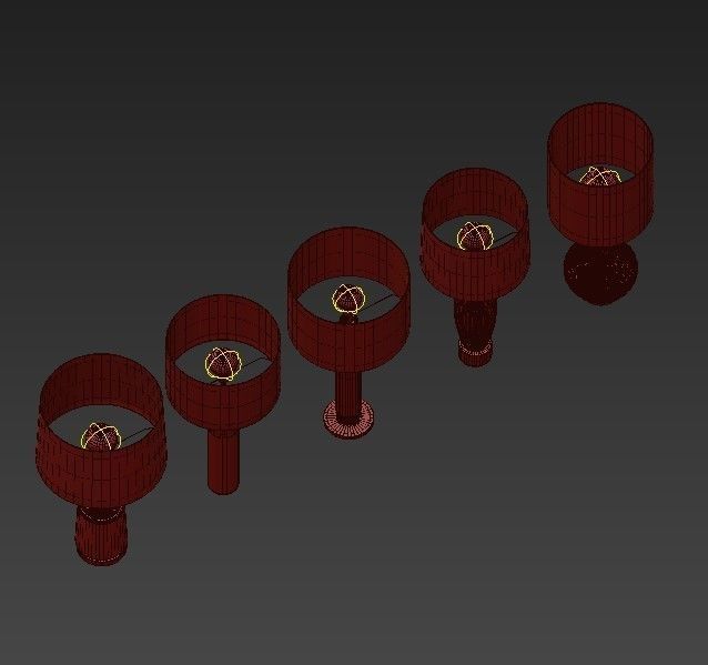 Heathfield addison table lamp 3D model_1