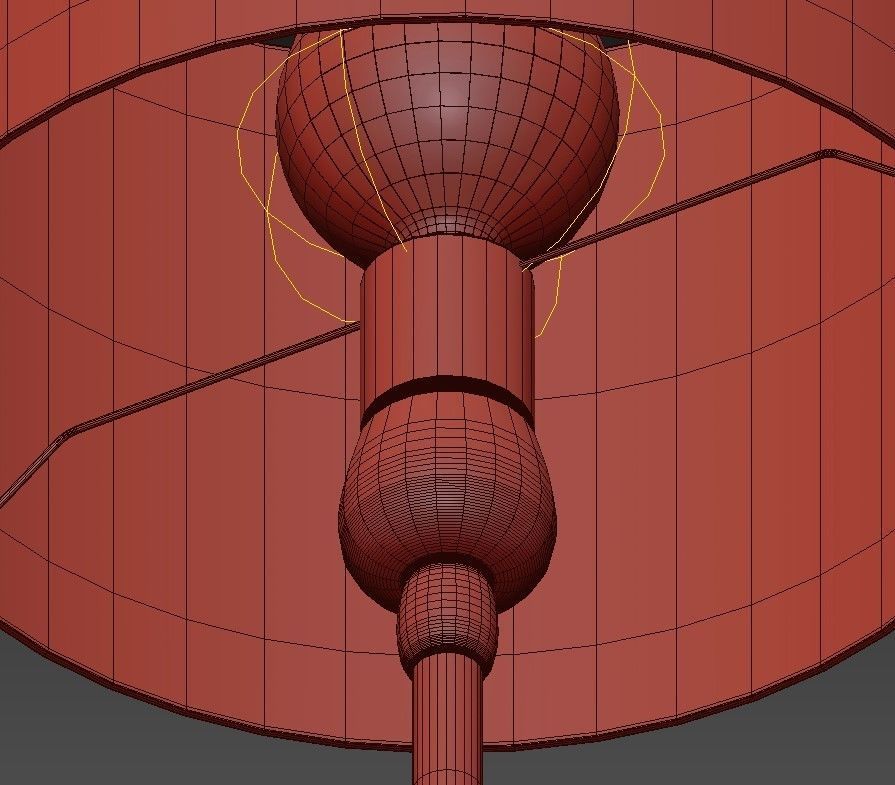 Bronze Wall Lights 3D model_4