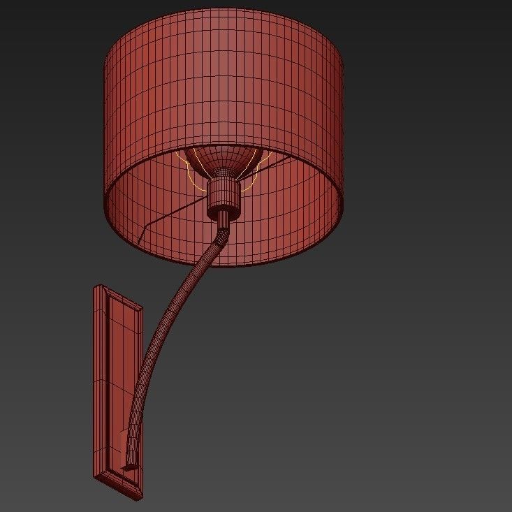 Heathfield Bathroom Light 2 3D model_4