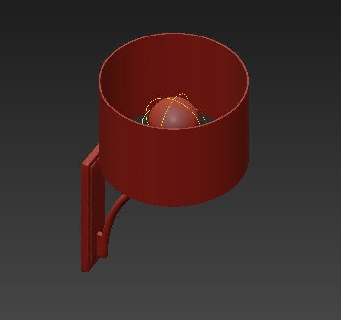 Heathfield Bathroom Light 2 3D model_2