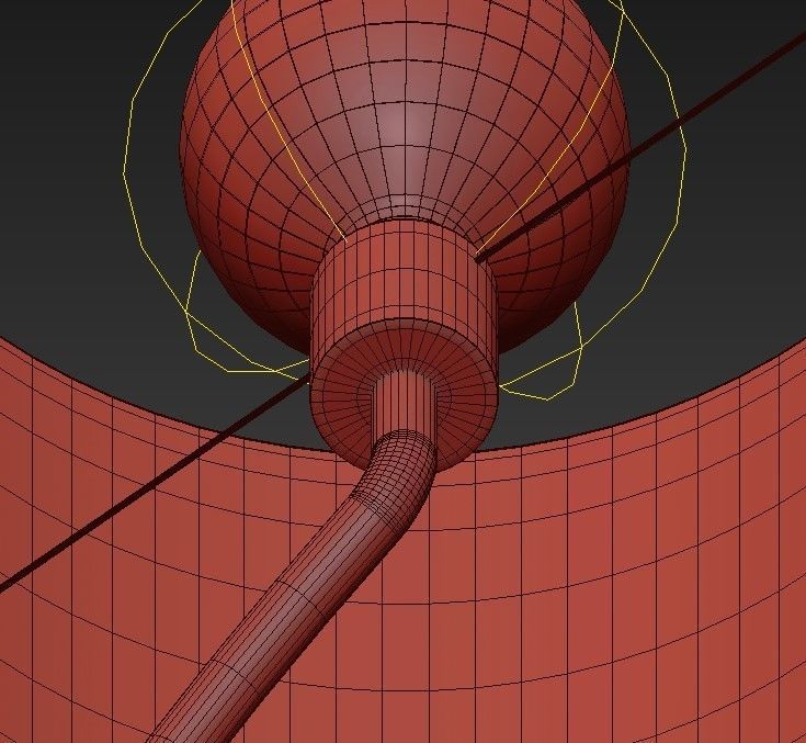 Heathfield Bathroom Light 2 3D model_5