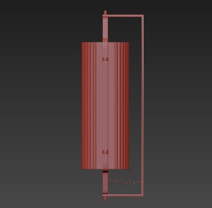 Simply perfect Italian sconce circa 3D model_1