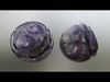 Amethyst gemstone Low-poly 3D model_2