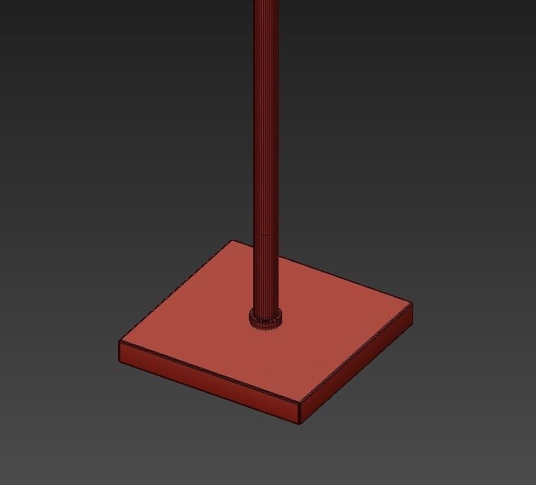 Heathfield Floor Lamp 3D model_7