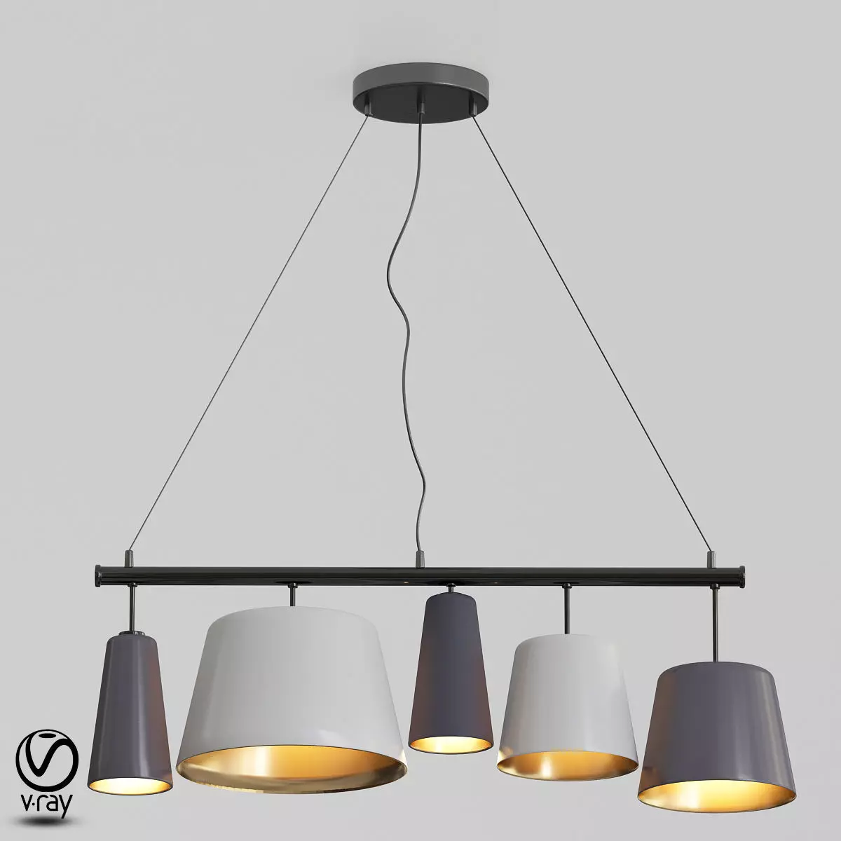 Lustr Parecchi Lime 3D model_0