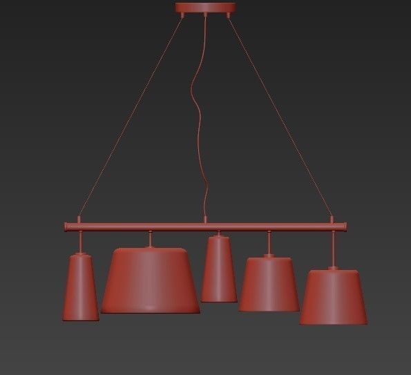 Lustr Parecchi Lime 3D model_1