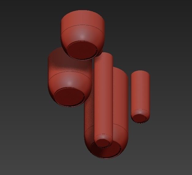 Ceiling lamp URBAN PLURBANM 3D model_1