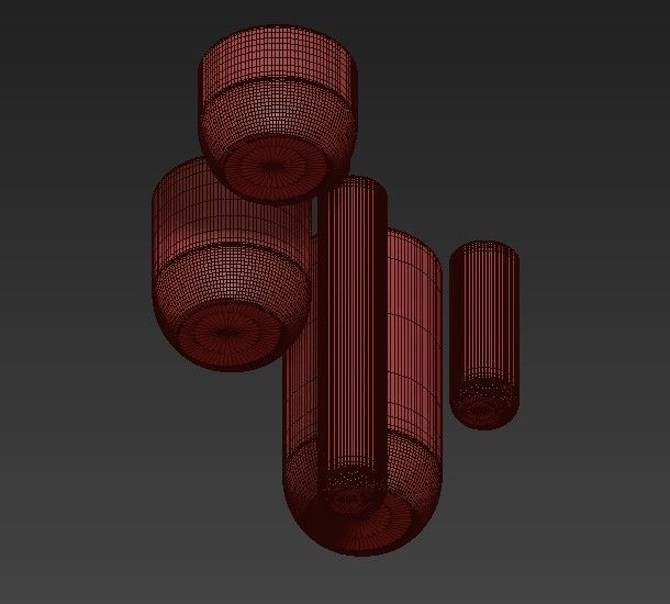 Ceiling lamp URBAN PLURBANM 3D model_2