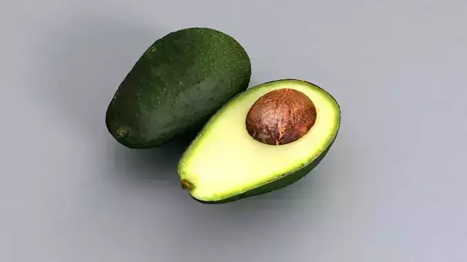Avocado Green 3d model
