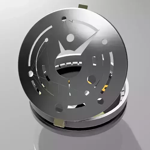 Star wars Jedi compass 3D printable cosplay prop 3D print model