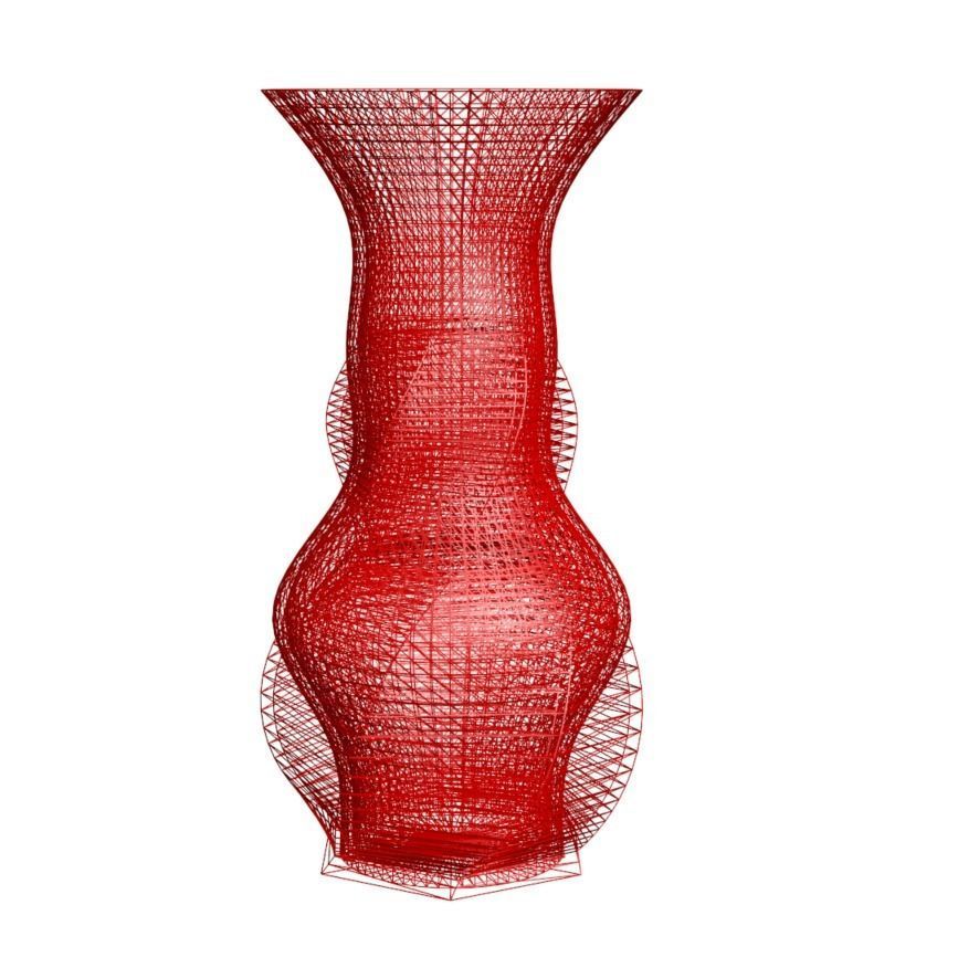 Vase 9-19 3D print model_5