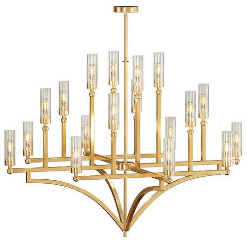 Regan 18 Light Chandelier 3D model