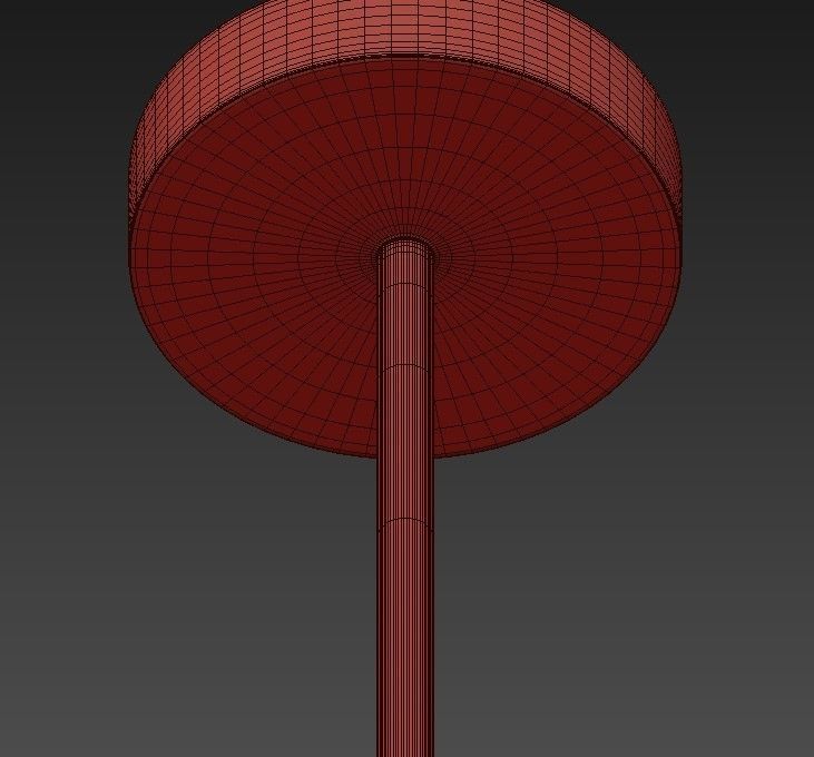 Black And Gold Chandelier 3D model_8