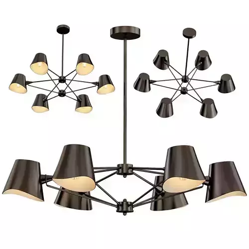 Black And Gold Chandelier
