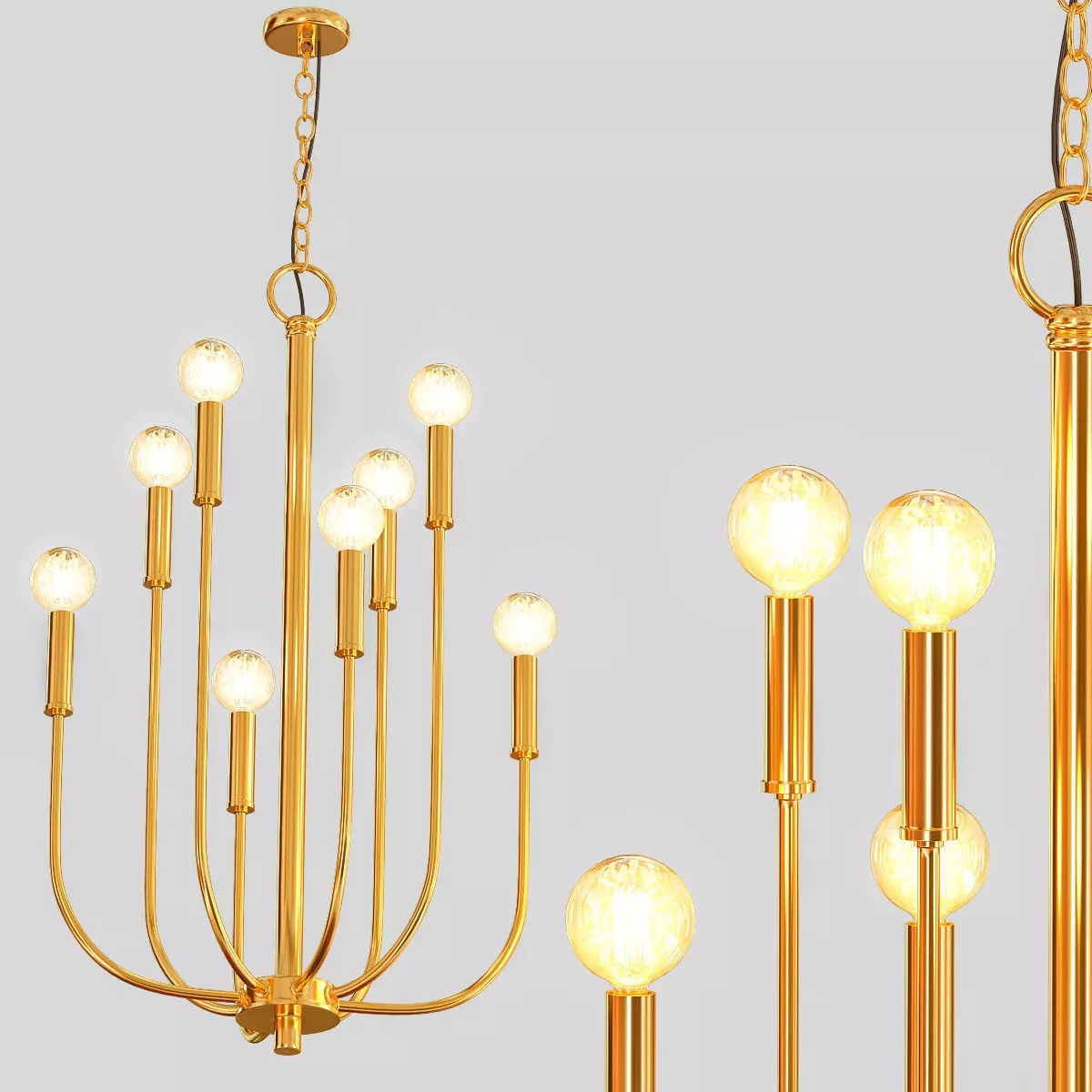 Pendant Lighting 3D model_0