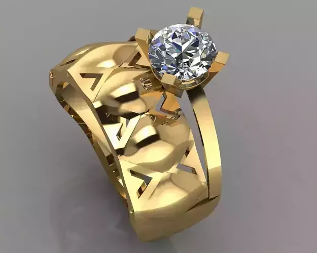 GC GOLD TW027- Diamond ring