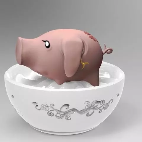 Hawk CaptainLeftovers 3D print model_0