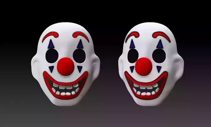 Joker 2019 Mask Joaquin Phoenix 3D Print 