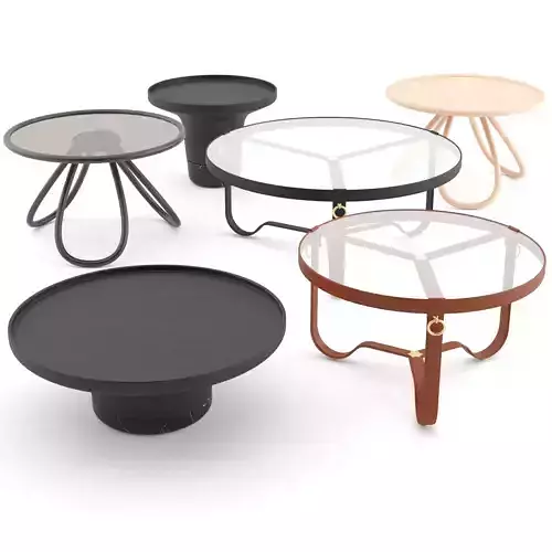 Coffee Tables Collection 3D model | CGTrader