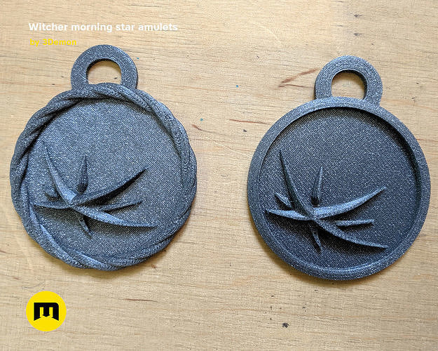 Morning Star Pentant - The Witcher  Free 3D print model