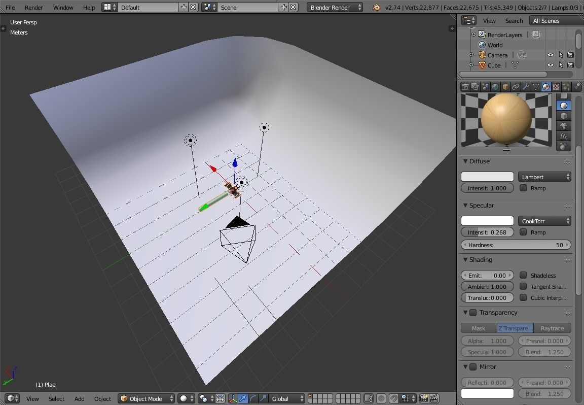  Battle ax 3D model_2