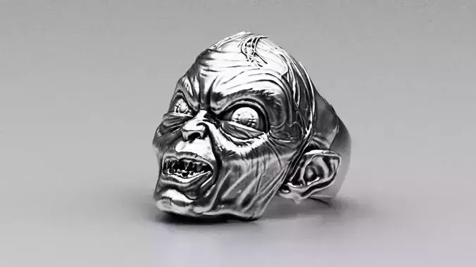 Golum ring 3D print model