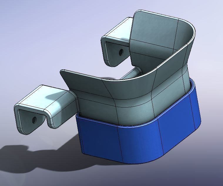 Fish Feeding Ring - Hopper 3D print model_1