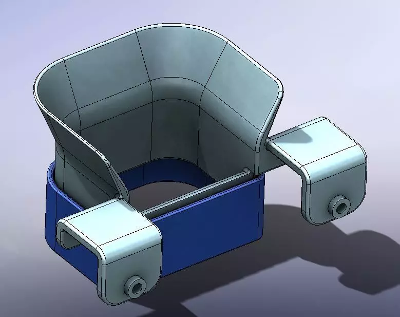 Fish Feeding Ring - Hopper 3D print model_0
