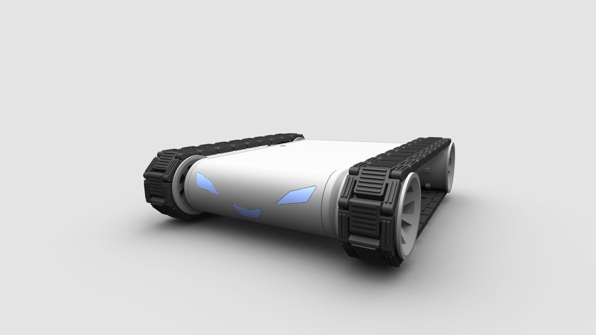 Mini Robot ready for 3D printing