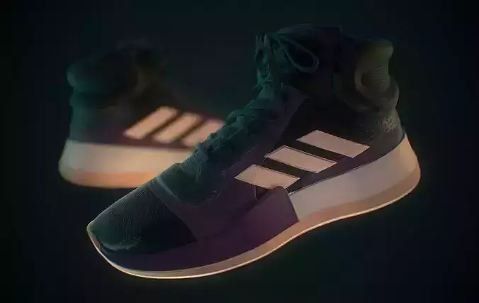 Adidas Marquee Boost Low-poly 3D model