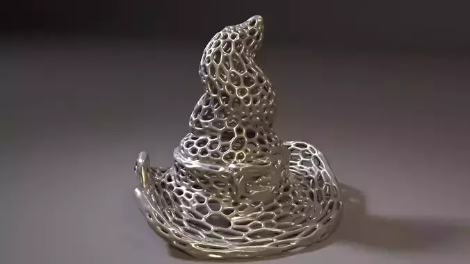 hat halloween voronoi