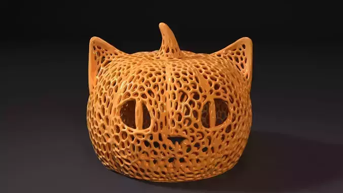 cheshire halloween voronoi