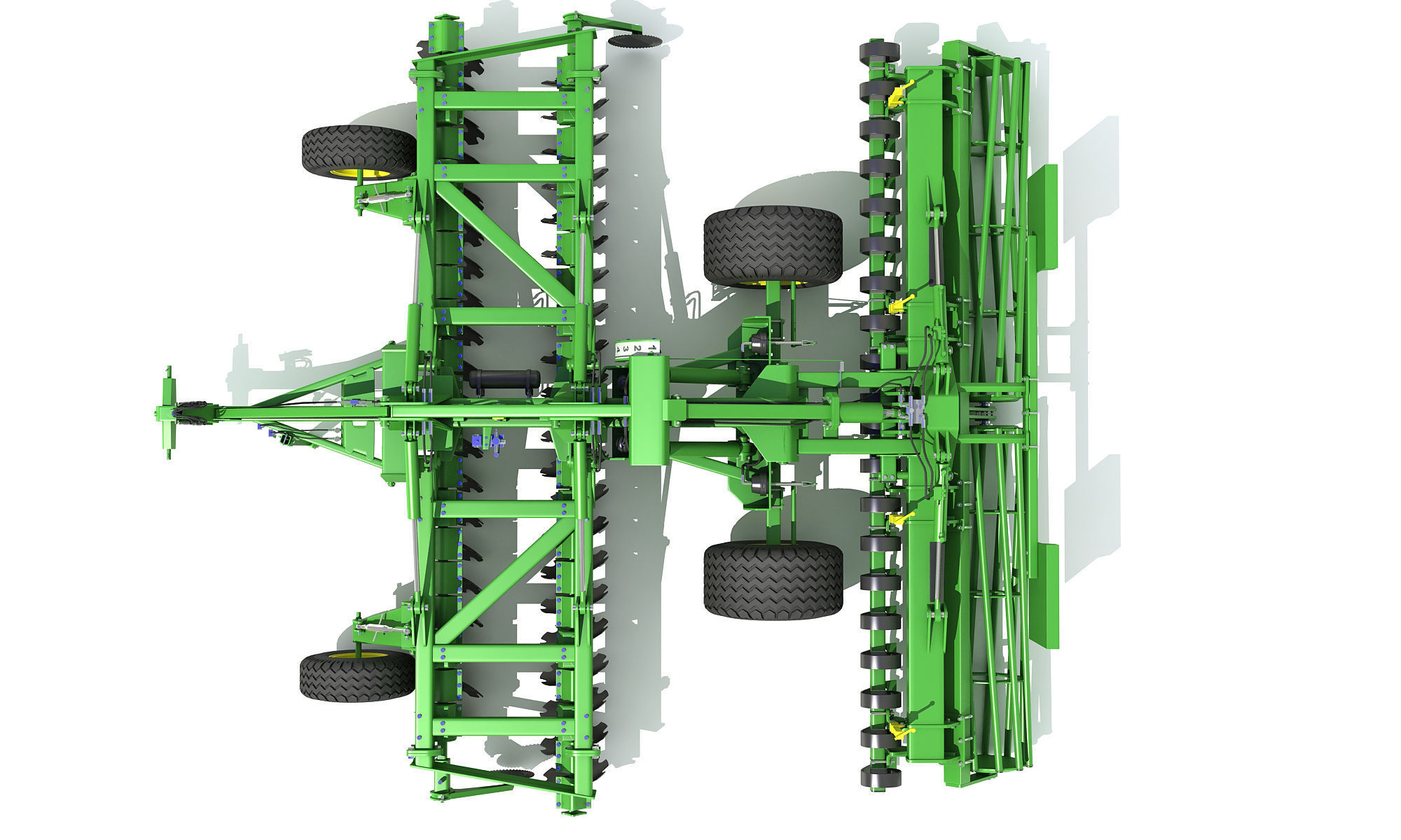 Disc Harrow 3D model_11