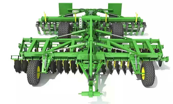 Disc Harrow 3D model