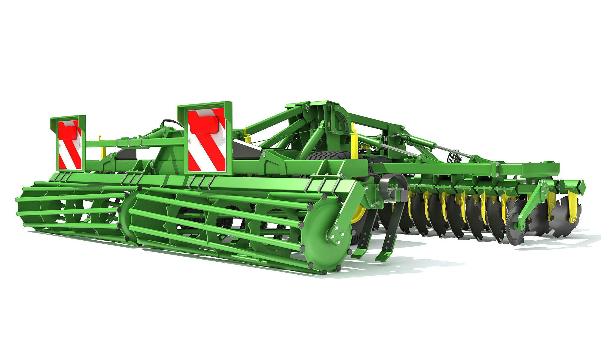 Disc Harrow 3D model_5