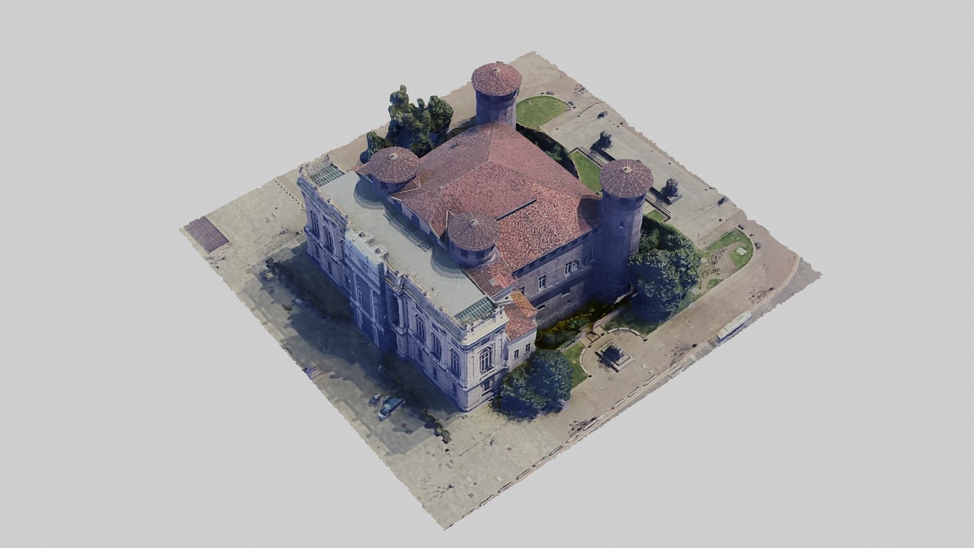 Madama Palace Turin 3D model_3