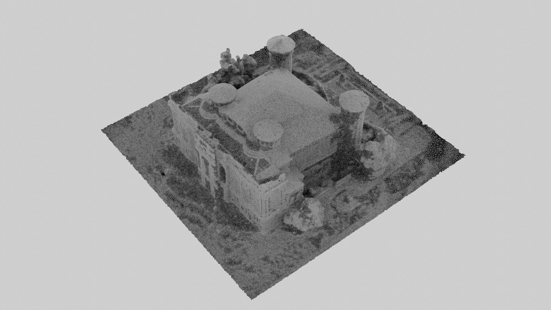 Madama Palace Turin 3D model_9