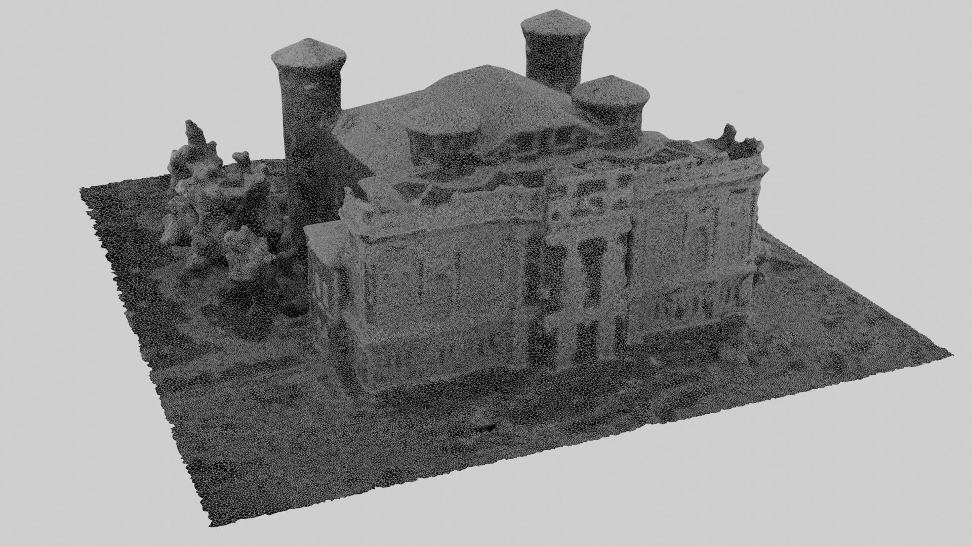 Madama Palace Turin 3D model_6